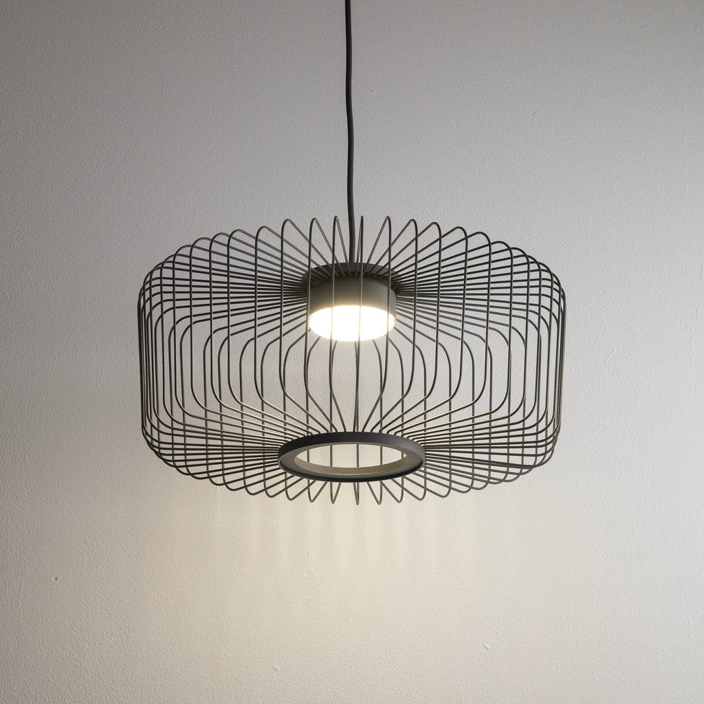 Nowodvorski Lampa wisząca KENAI C 15W only LED 220-230 50/60 - Stal lakierowana - Jedwabisty grafit 12228
