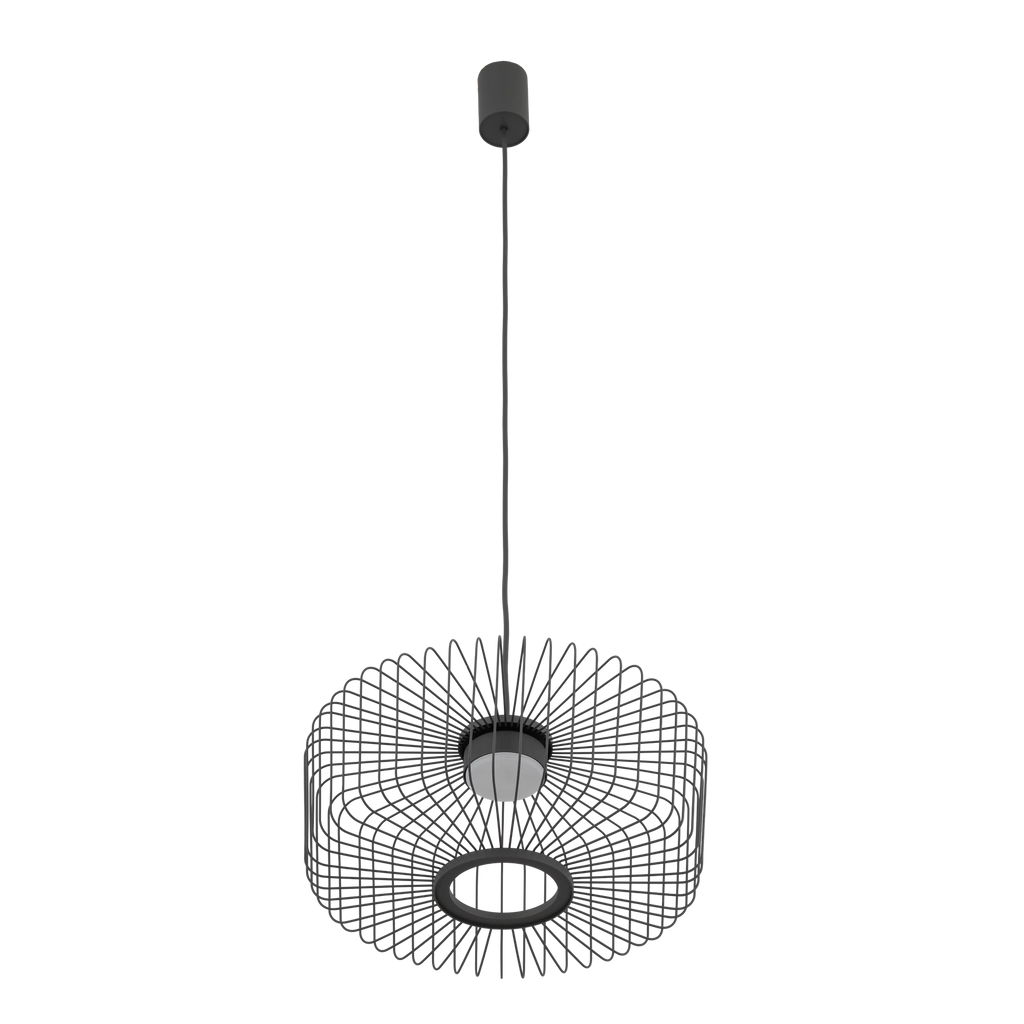 Nowodvorski Lampa wisząca KENAI C 15W only LED 220-230 50/60 - Stal lakierowana - Jedwabisty grafit 12228