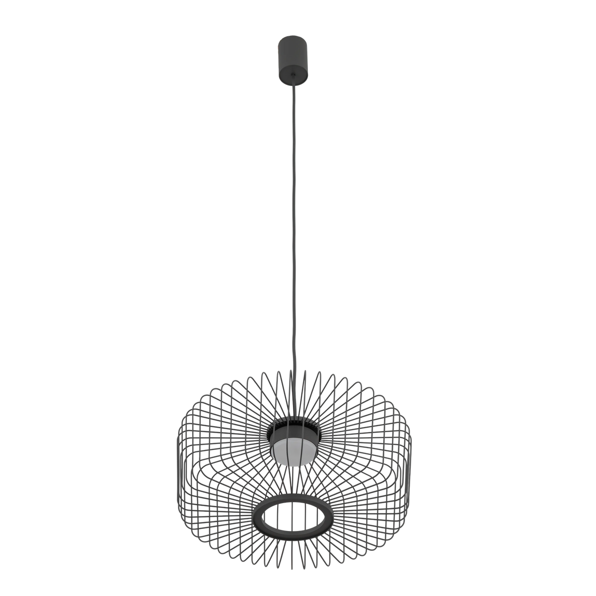 Nowodvorski Lampa wisząca KENAI C 15W only LED 220-230 50/60 - Stal lakierowana - Jedwabisty grafit 12228