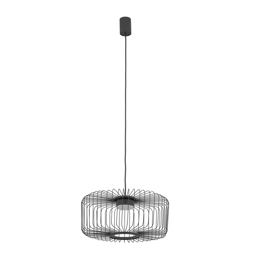 Nowodvorski Lampa wisząca KENAI C 15W only LED 220-230 50/60 - Stal lakierowana - Jedwabisty grafit 12228