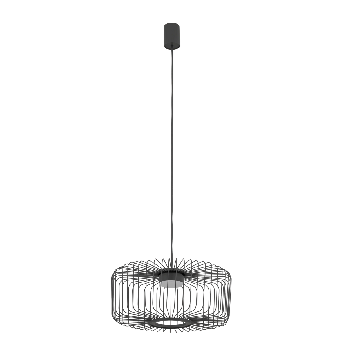 Nowodvorski Lampa wisząca KENAI C 15W only LED 220-230 50/60 - Stal lakierowana - Jedwabisty grafit 12228