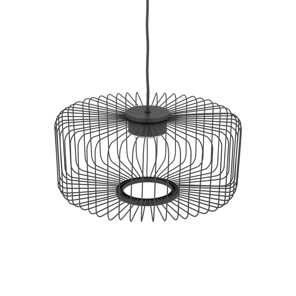 Nowodvorski Lampa wisząca KENAI C 15W only LED 220-230 50/60 - Stal lakierowana - Jedwabisty grafit 12228