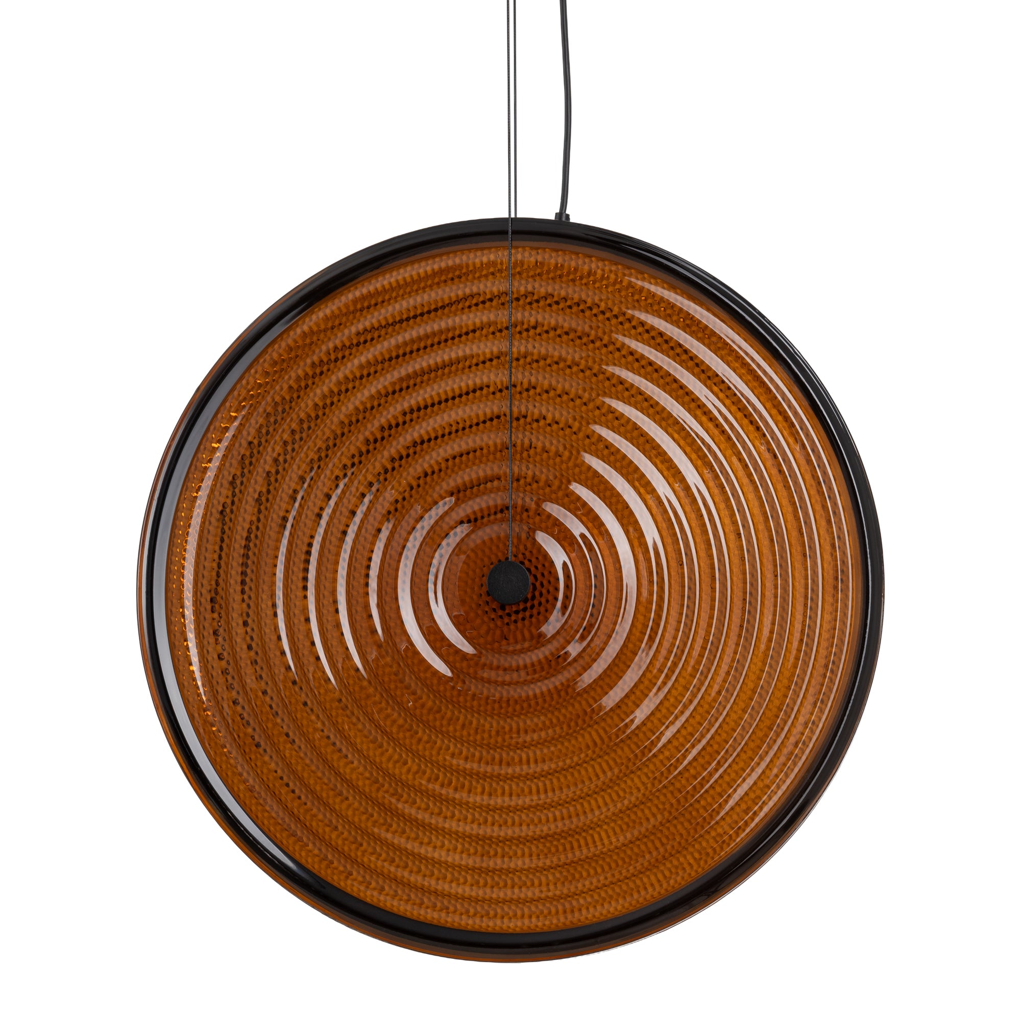 Nowodvorski Lampa wisząca AURA LED 22W 220-230 50/60 - Szkło - Transparentny bursztynowy 12233