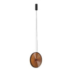 Nowodvorski Lampa wisząca AURA LED 22W 220-230 50/60 - Szkło - Transparentny bursztynowy 12233
