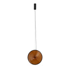 Nowodvorski Lampa wisząca AURA LED 22W 220-230 50/60 - Szkło - Transparentny bursztynowy 12233