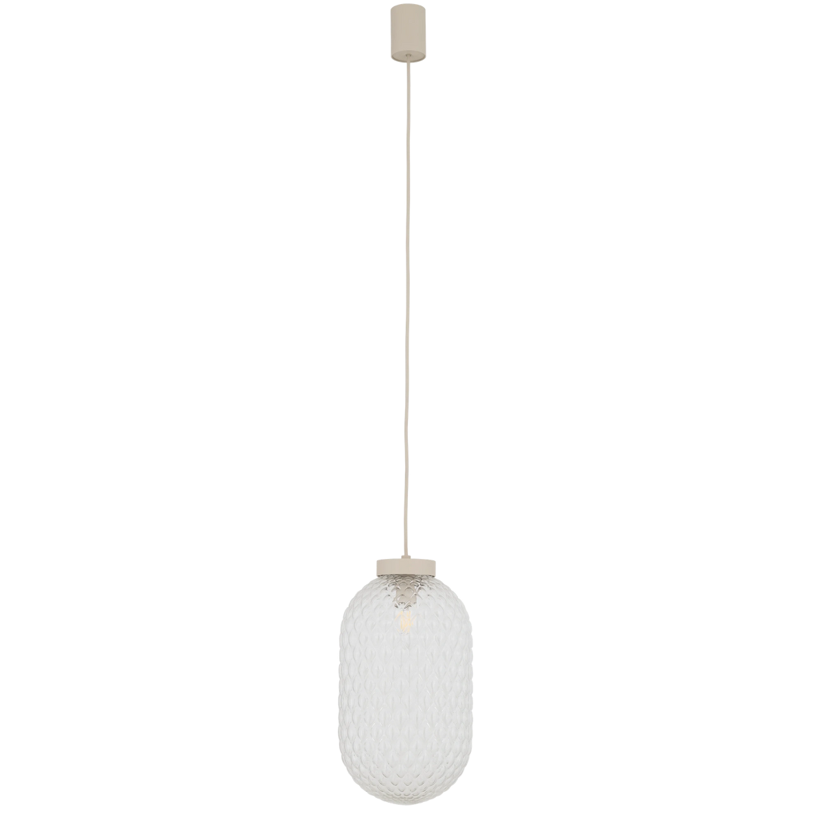 Nowodvorski Lampa wisząca MALINDI A 10W only LED 220-230 50/60 - Szkło - Transparentny 12254