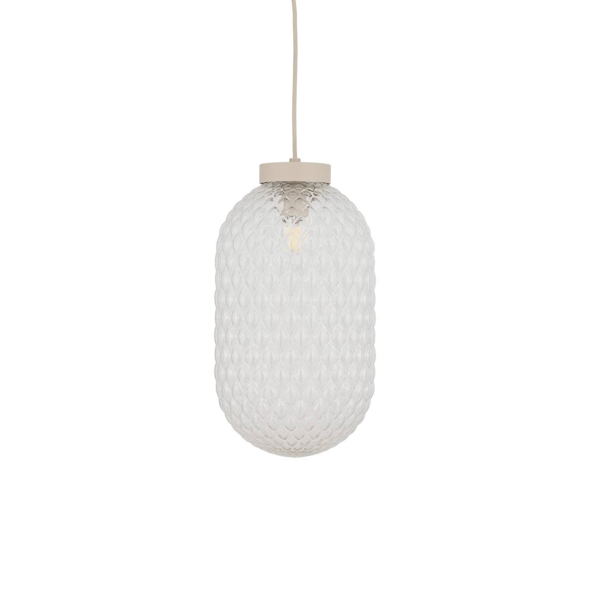 Nowodvorski Lampa wisząca MALINDI A 10W only LED 220-230 50/60 - Szkło - Transparentny 12254