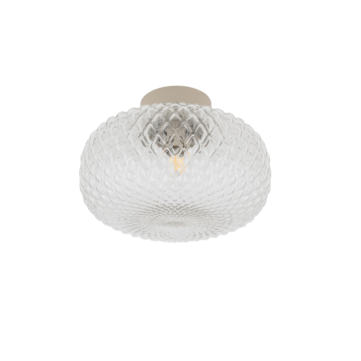 Nowodvorski Lampa przysufitowa MALINDI B 10W only LED 220-230 50/60 - Szkło - Transparentny 12255