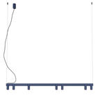 Nowodvorski Lampa wisząca FOURTY LINE LED VII 7x10W only LED + LED 8W 50/60Hz - Aluminium - Granatowy 12293
