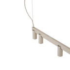 Nowodvorski Lampa wisząca FOURTY LINE LED VII 7x10W only LED + LED 8W 50/60Hz - Aluminium - Beżowy 12294