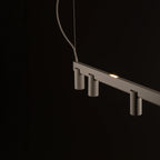Nowodvorski Lampa wisząca FOURTY LINE LED VII 7x10W only LED + LED 8W 50/60Hz - Aluminium - Beżowy 12294