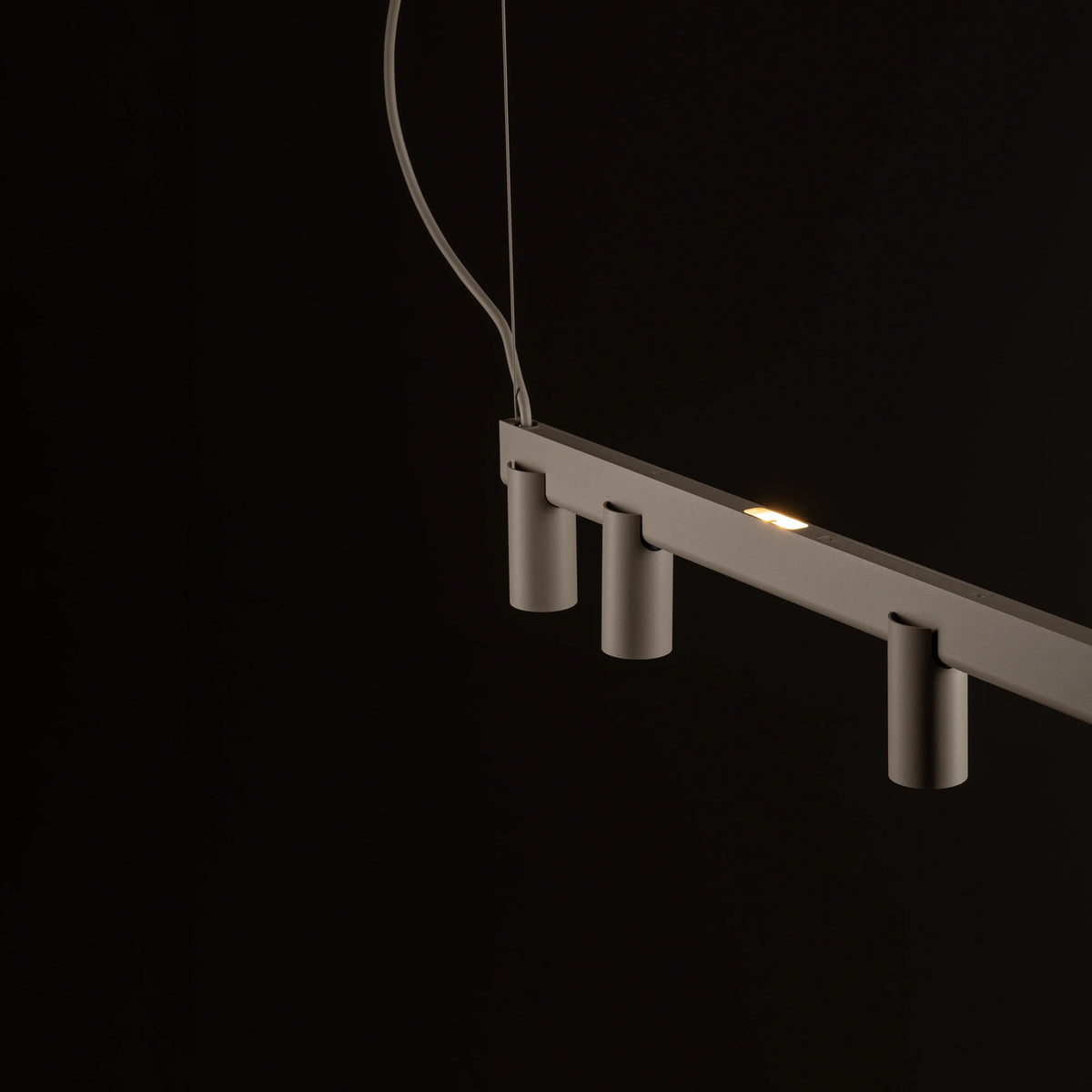 Nowodvorski Lampa wisząca FOURTY LINE LED VII 7x10W only LED + LED 8W 50/60Hz - Aluminium - Beżowy 12294