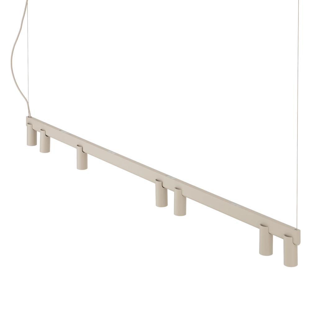 Nowodvorski Lampa wisząca FOURTY LINE LED VII 7x10W only LED + LED 8W 50/60Hz - Aluminium - Beżowy 12294