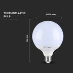 18W G120 Żarówka LED / Chip SAMSUNG / Barwa:4000K / Trzonek:E27
