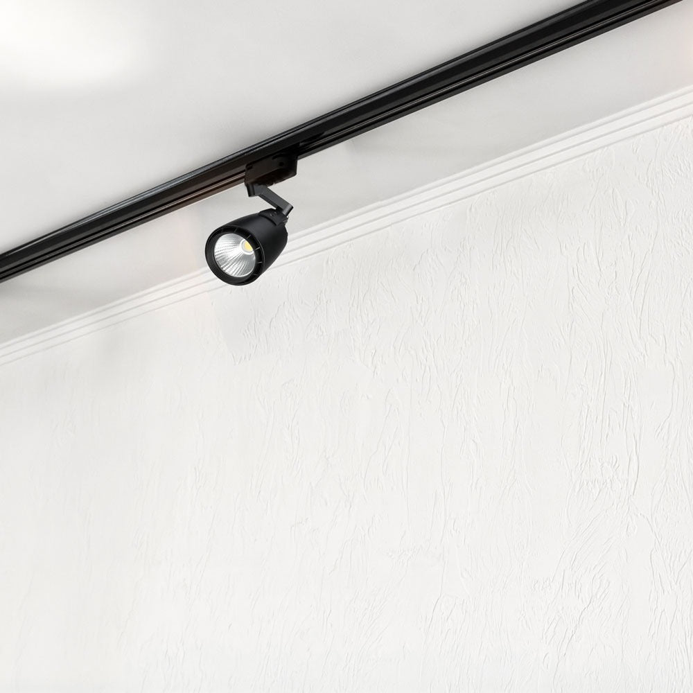 33W Lampa LED na szynoprzewód / Barwa:5000K / Obudowa: Czarna