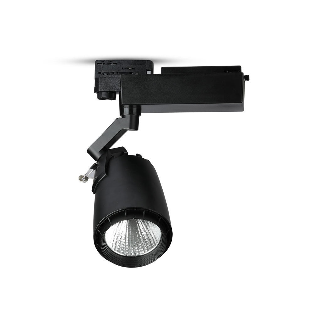 33W Lampa LED na szynoprzewód / Barwa:5000K / Obudowa: Czarna