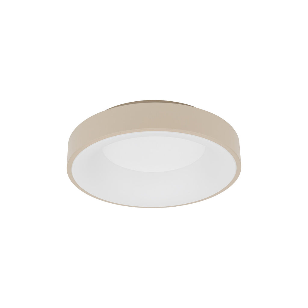 Nowodvorski Plafon NIKKI ROUND LED 32W 220-230 50/60 - Stal lakierowana - Beżowy 12363