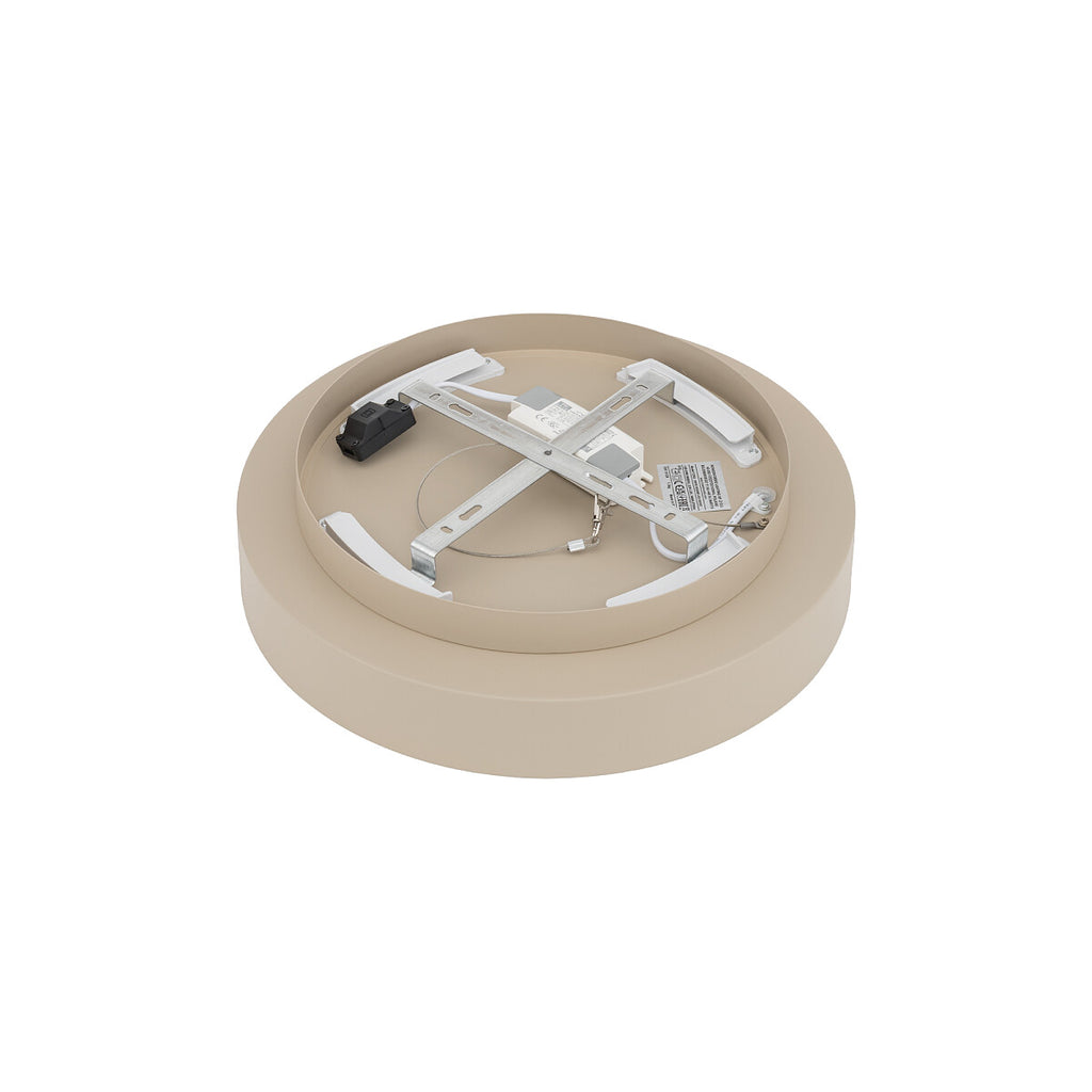 Nowodvorski Plafon NIKKI ROUND LED 32W 220-230 50/60 - Stal lakierowana - Beżowy 12363
