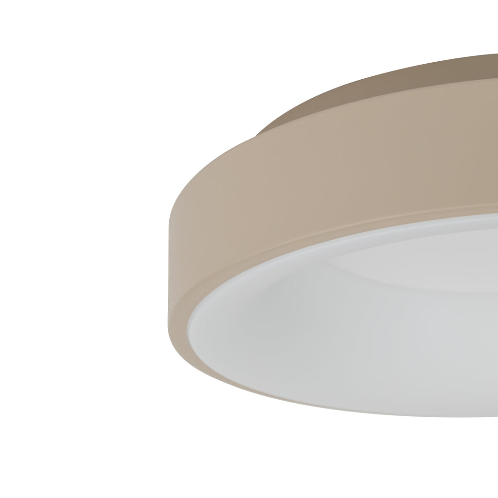 Nowodvorski Plafon NIKKI ROUND LED 32W 220-230 50/60 - Stal lakierowana - Beżowy 12363