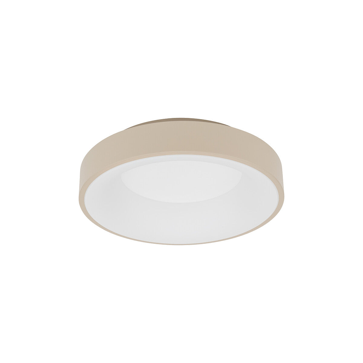 Nowodvorski Plafon NIKKI ROUND LED 32W 220-230 50/60 - Stal lakierowana - Beżowy 12364