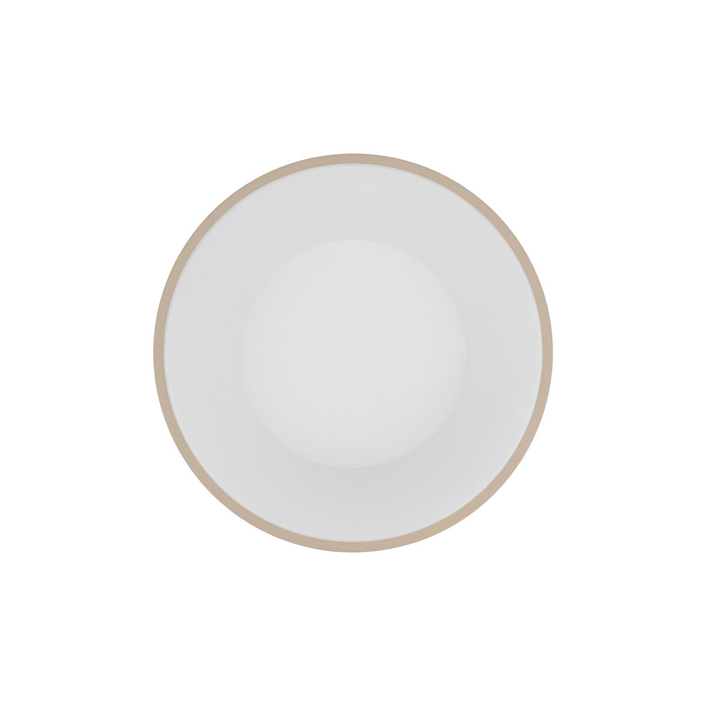 Nowodvorski Plafon NIKKI ROUND LED 32W 220-230 50/60 - Stal lakierowana - Beżowy 12364