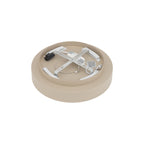 Nowodvorski Plafon NIKKI ROUND LED 32W 220-230 50/60 - Stal lakierowana - Beżowy 12364
