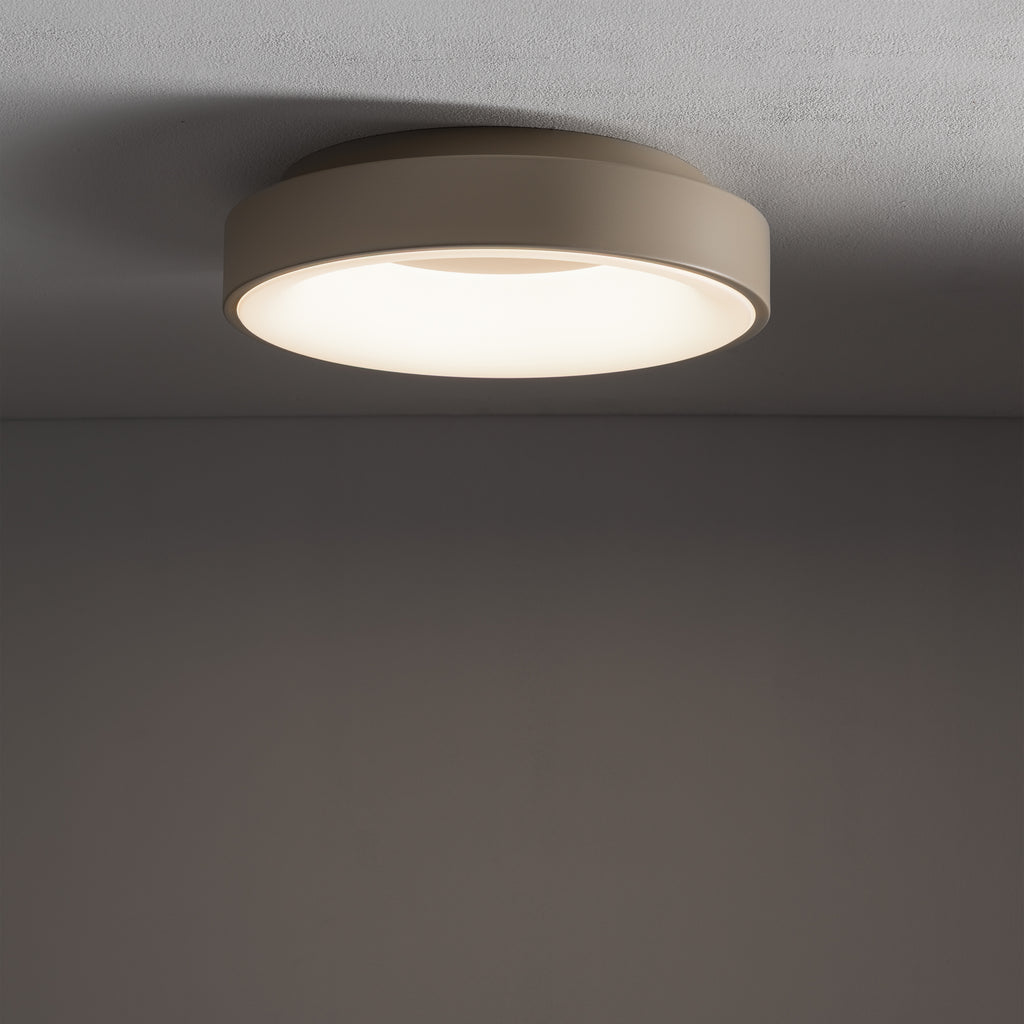 Nowodvorski Plafon NIKKI ROUND LED 32W 220-230 50/60 - Stal lakierowana - Beżowy 12364