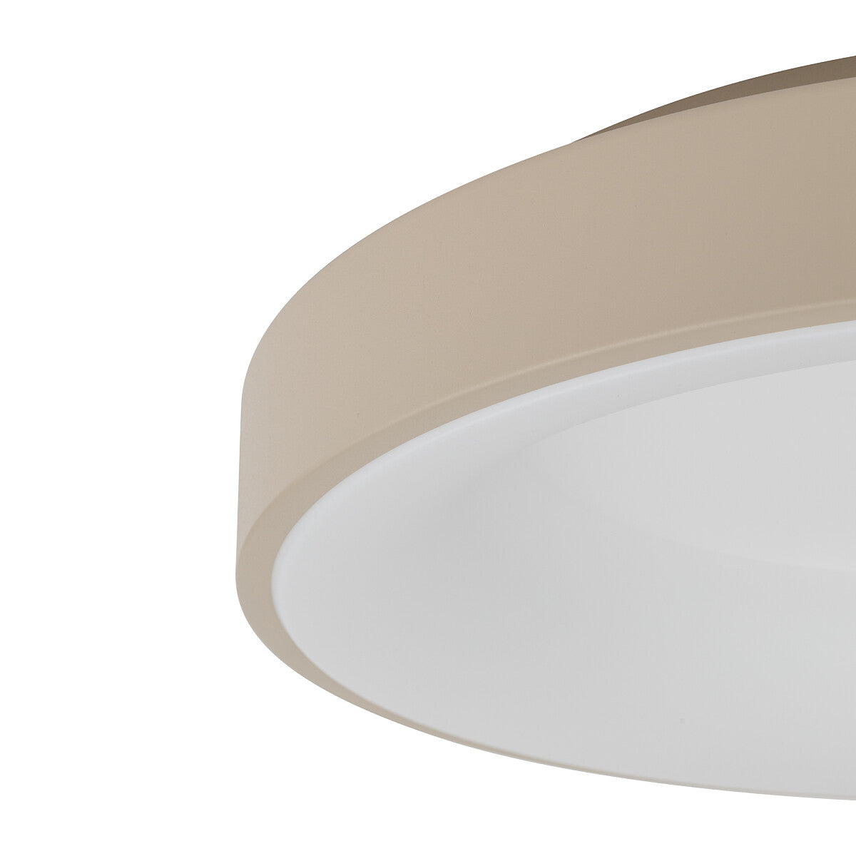 Nowodvorski Plafon NIKKI ROUND LED 48W 220-230 50/60 - Stal lakierowana - Beżowy 12366