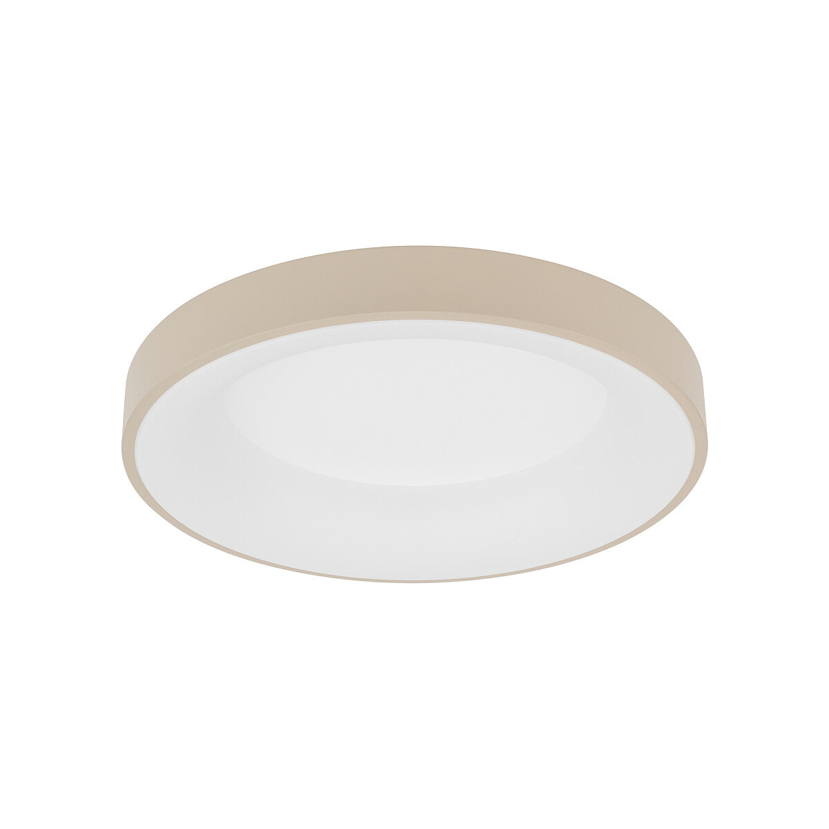 Nowodvorski Plafon NIKKI ROUND LED 48W 220-230 50/60 - Stal lakierowana - Beżowy 12366