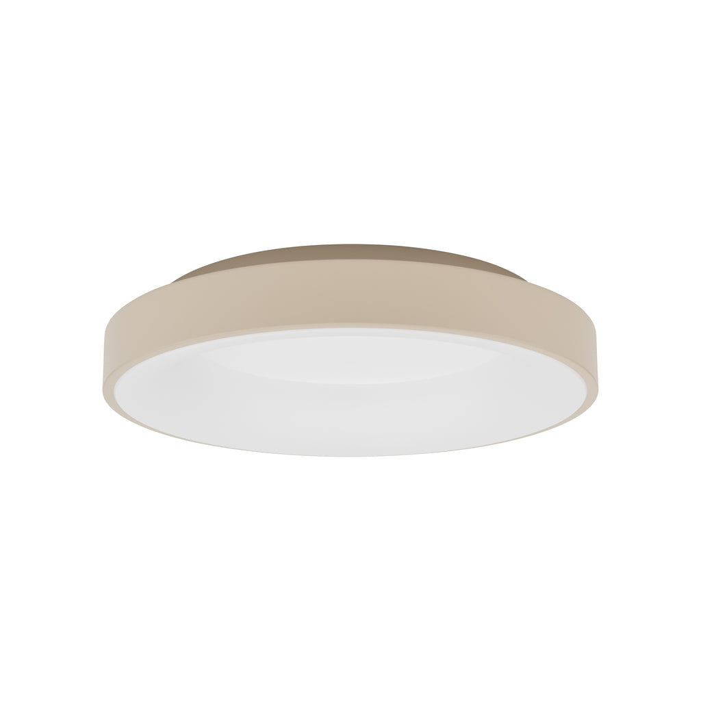 Nowodvorski Plafon NIKKI ROUND LED 48W 220-230 50/60 - Stal lakierowana - Beżowy 12366