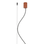 Nowodvorski Lampa wisząca FOURTY LINE LED VII 7x10W only LED + LED 8W 50/60Hz - Aluminium - Terakota 12423