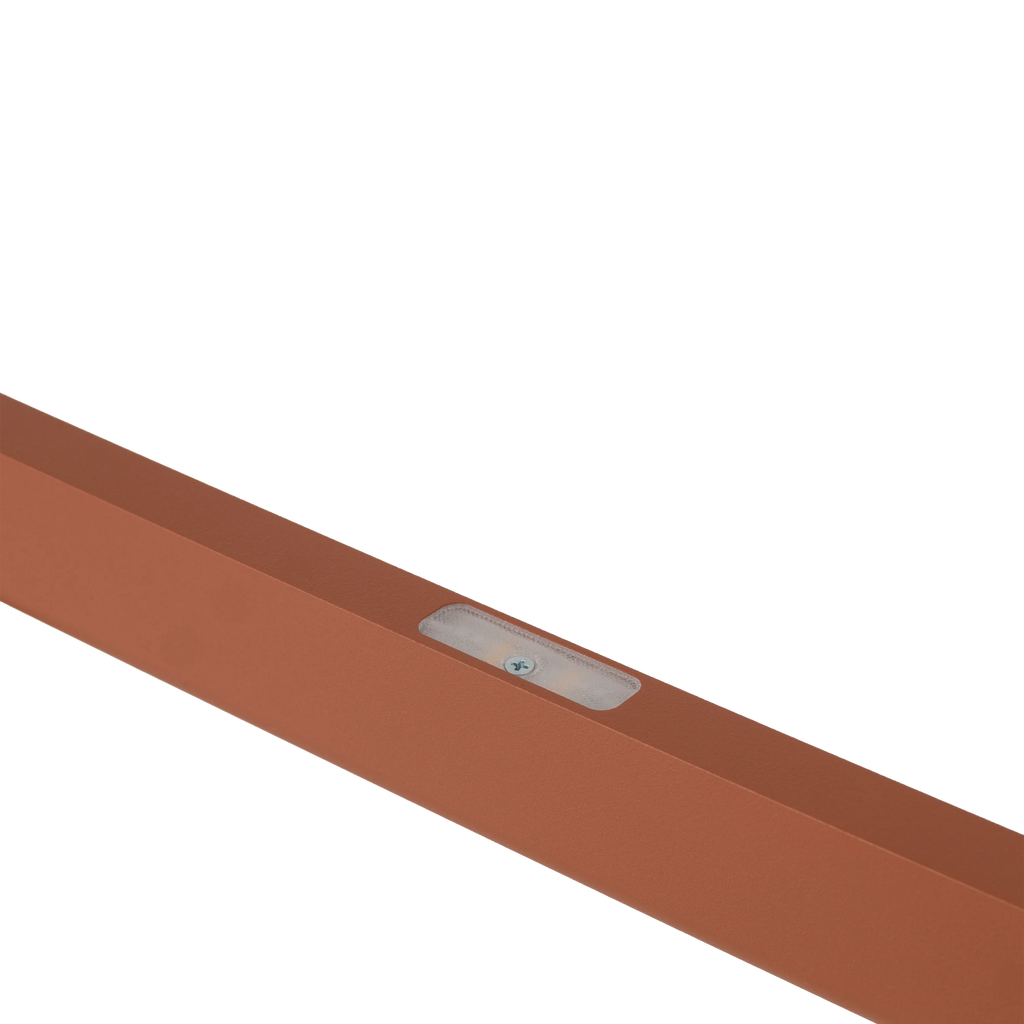 Nowodvorski Lampa wisząca FOURTY LINE LED VII 7x10W only LED + LED 8W 50/60Hz - Aluminium - Terakota 12423