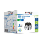 20W AR111 Żarówka LED / Barwa:6000K / Kąt 20'