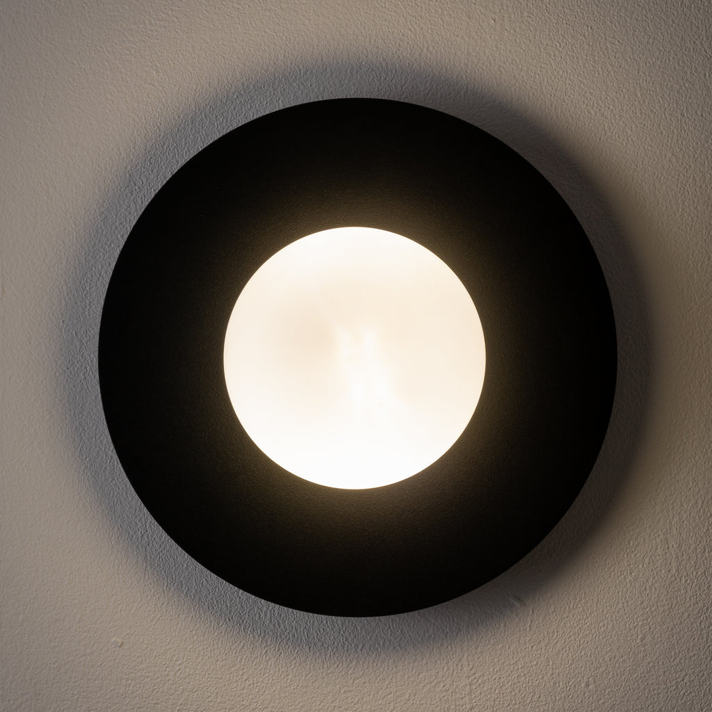 Nowodvorski Kinkiet SATURN M 4W only LED 220-230 50/60 - Stal lakierowana - Czarny 12436