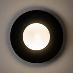 Nowodvorski Kinkiet SATURN M 4W only LED 220-230 50/60 - Stal lakierowana - Czarny 12436