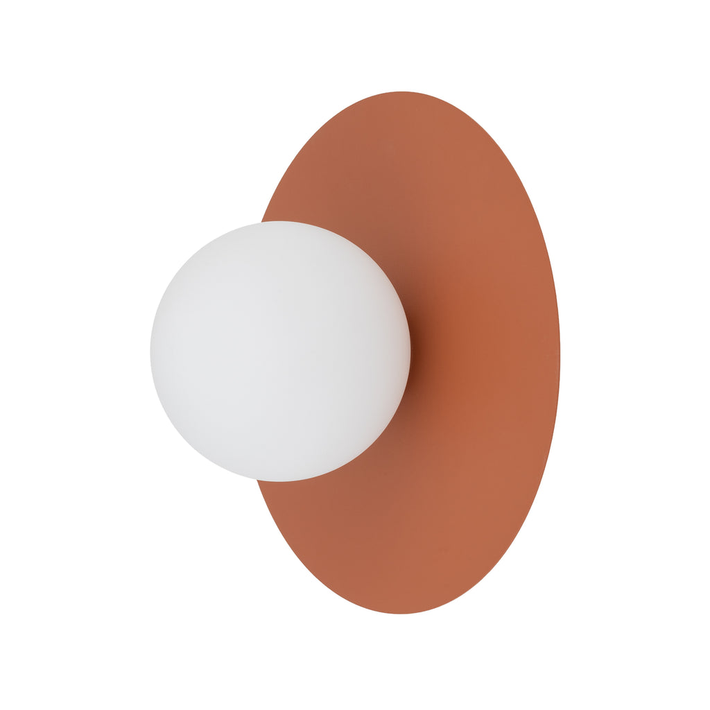 Nowodvorski Kinkiet SATURN M 4W only LED 220-230 50/60 - Stal lakierowana - Terakota 12437