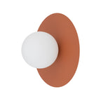 Nowodvorski Kinkiet SATURN M 4W only LED 220-230 50/60 - Stal lakierowana - Terakota 12437