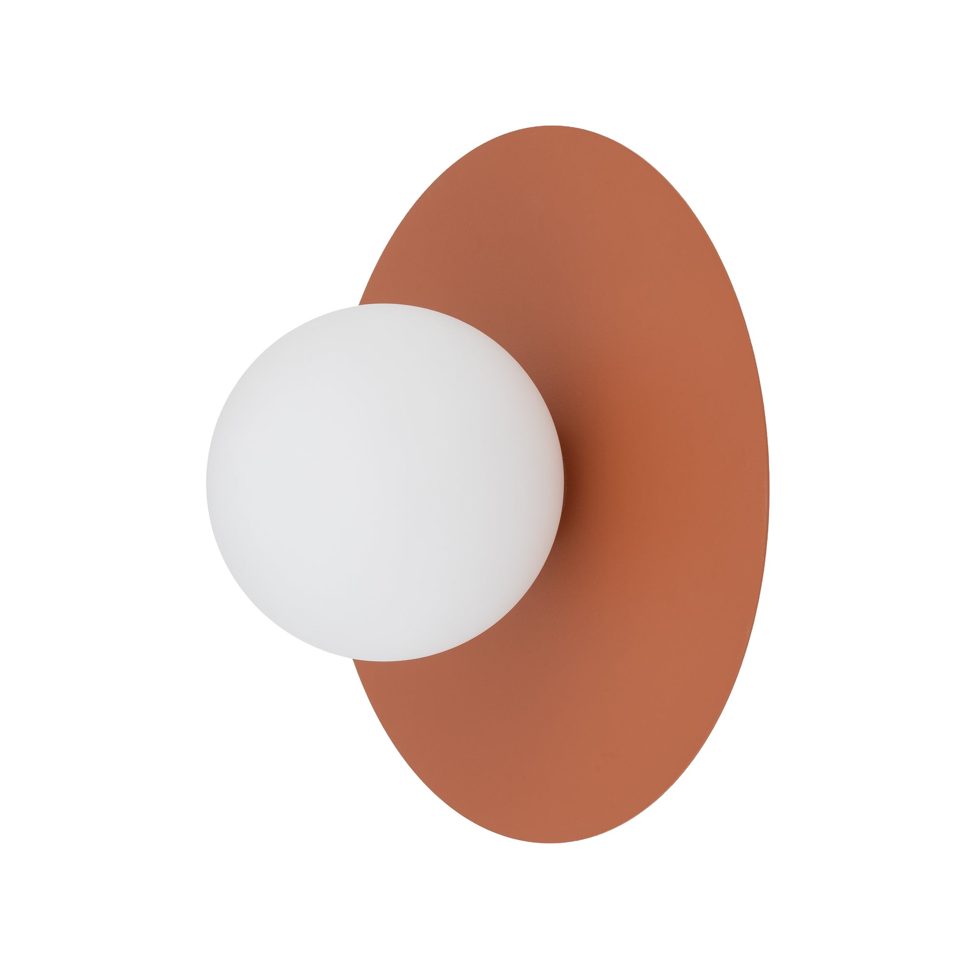 Nowodvorski Kinkiet SATURN M 4W only LED 220-230 50/60 - Stal lakierowana - Terakota 12437