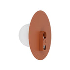 Nowodvorski Kinkiet SATURN M 4W only LED 220-230 50/60 - Stal lakierowana - Terakota 12437