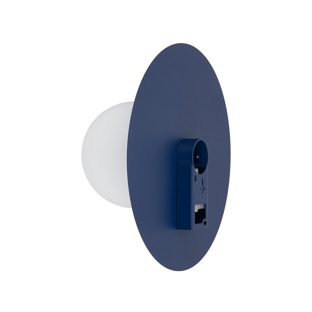 Nowodvorski Kinkiet SATURN M 4W only LED 220-230 50/60 - Stal lakierowana - Granatowy 12440