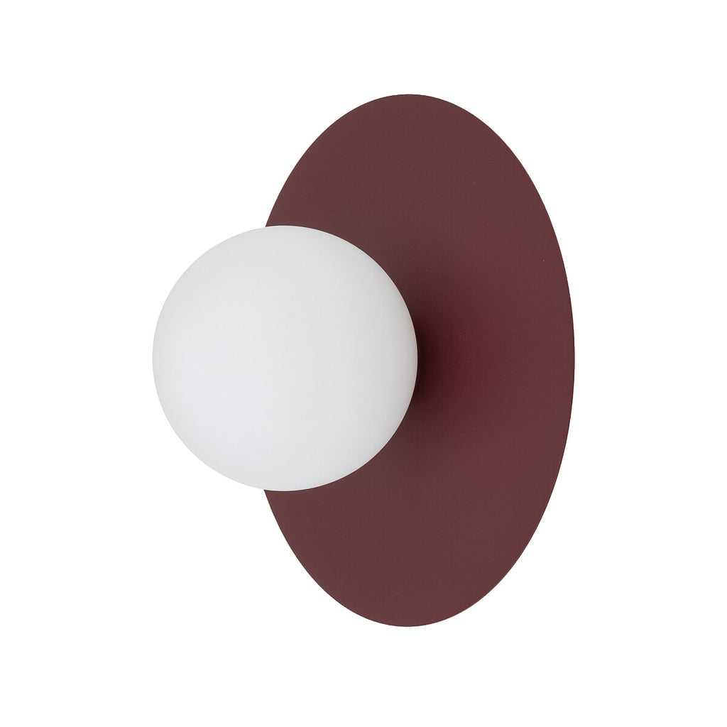 Nowodvorski Kinkiet SATURN M 4W only LED 220-230 50/60 - Stal lakierowana - Burgundowy 12441