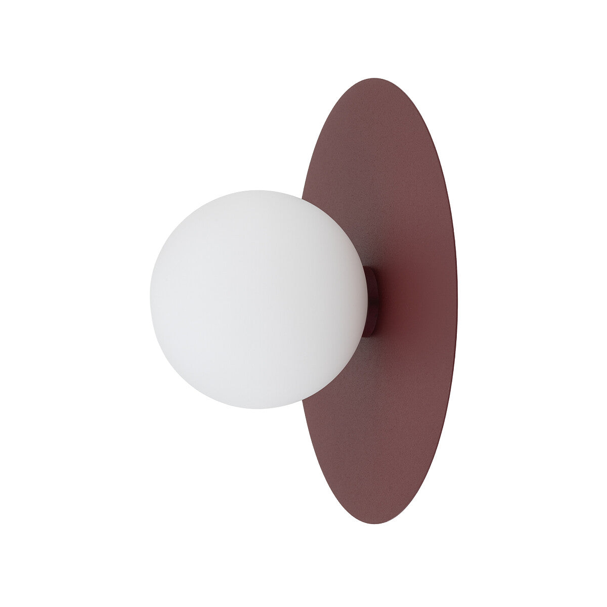 Nowodvorski Kinkiet SATURN M 4W only LED 220-230 50/60 - Stal lakierowana - Burgundowy 12441