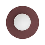 Nowodvorski Kinkiet SATURN M 4W only LED 220-230 50/60 - Stal lakierowana - Burgundowy 12441