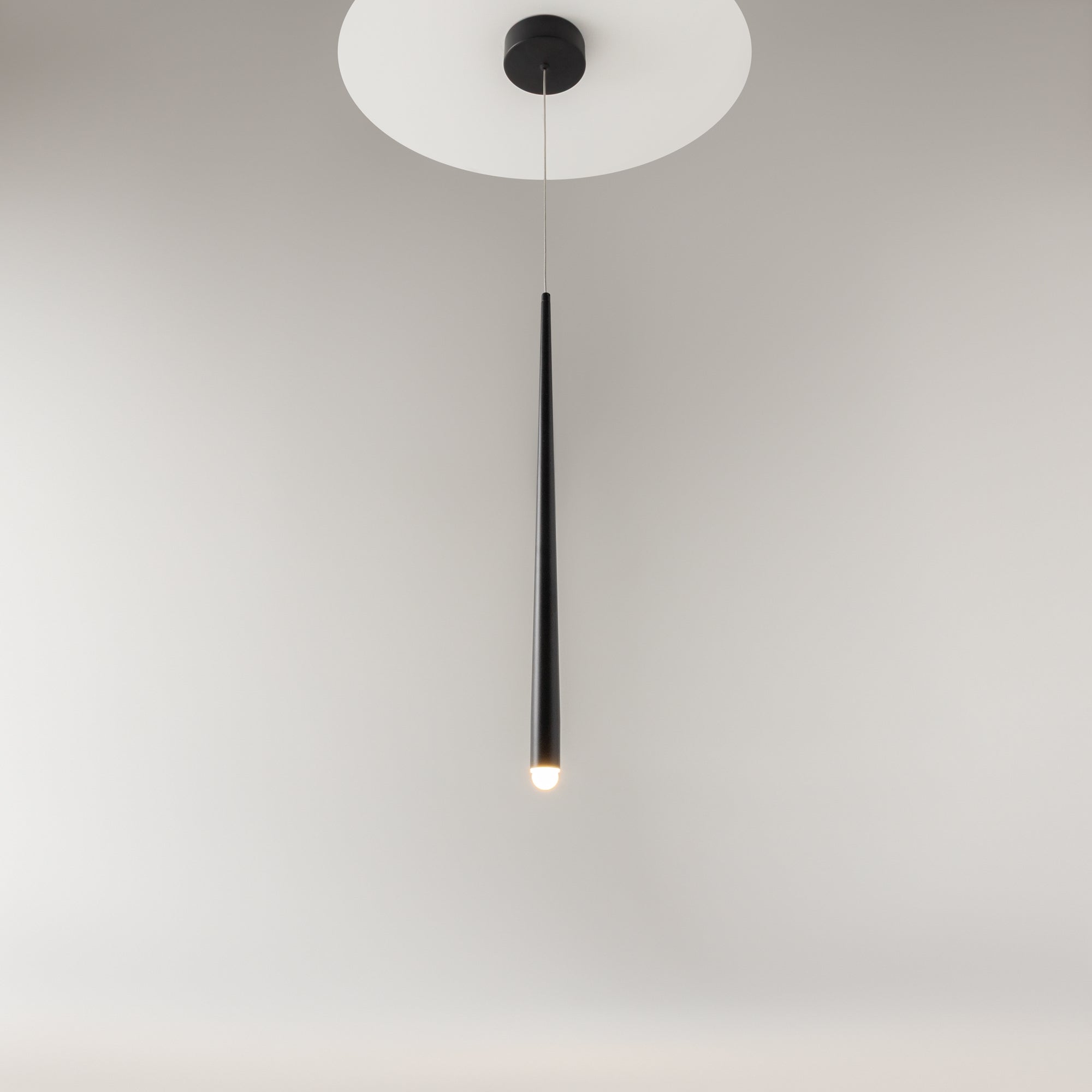Maytoni Lampa wisząca Cascade - Aluminium - Czarny MOD132PL-L6BK