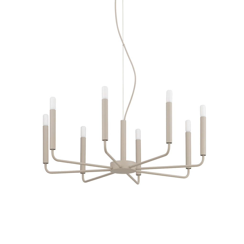 Nowodvorski Żyrandol ORTO 10W only LED 220-230 50/60 - Stal lakierowana - Beżowy 12525