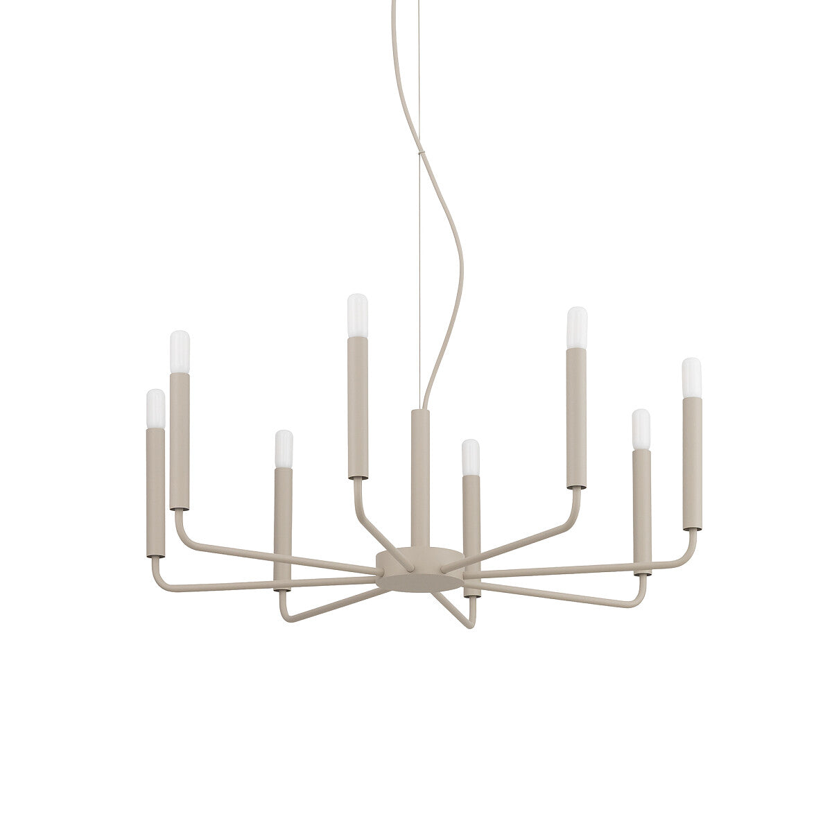 Nowodvorski Żyrandol ORTO 10W only LED 220-230 50/60 - Stal lakierowana - Beżowy 12525