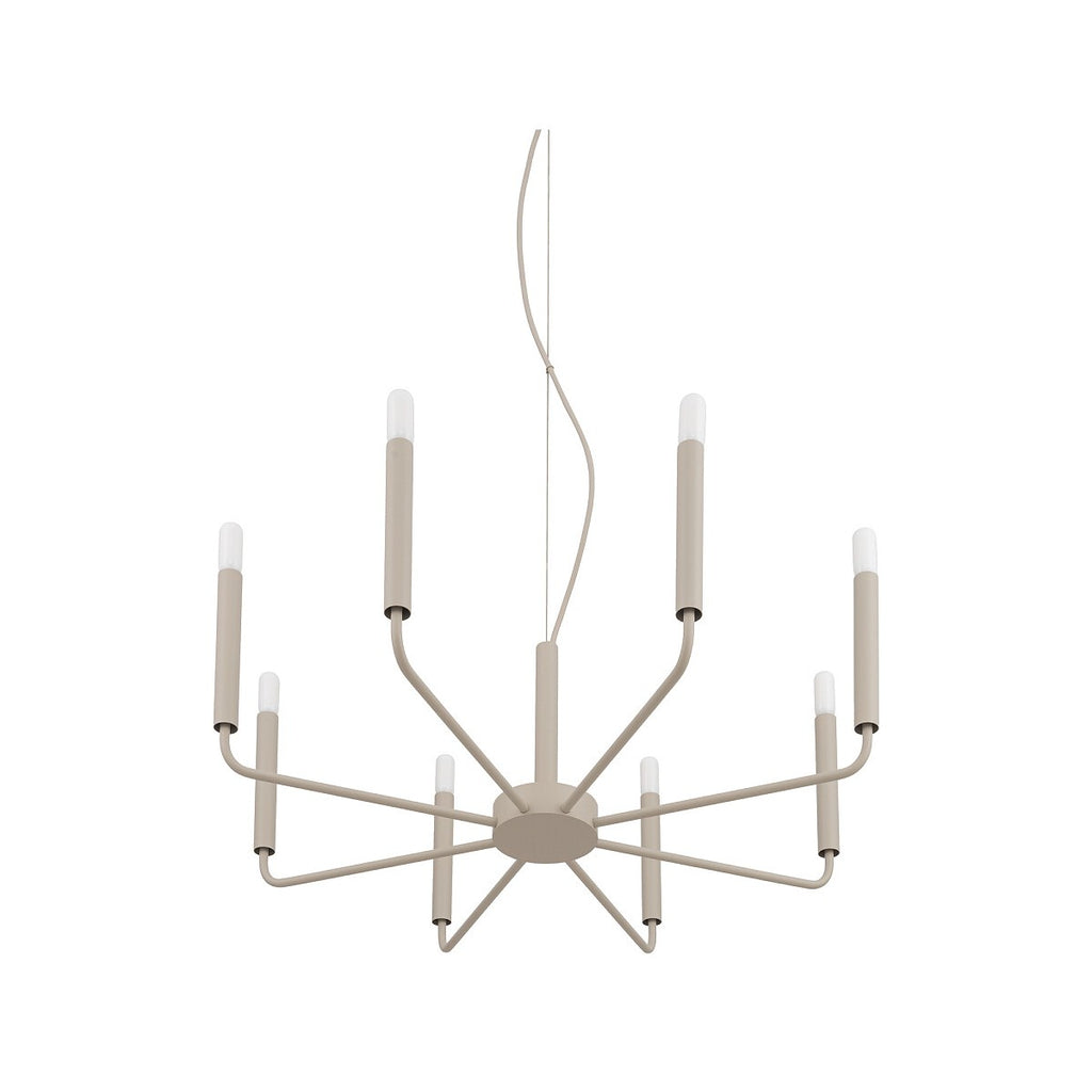 Nowodvorski Żyrandol ORTO 10W only LED 220-230 50/60 - Stal lakierowana - Beżowy 12525