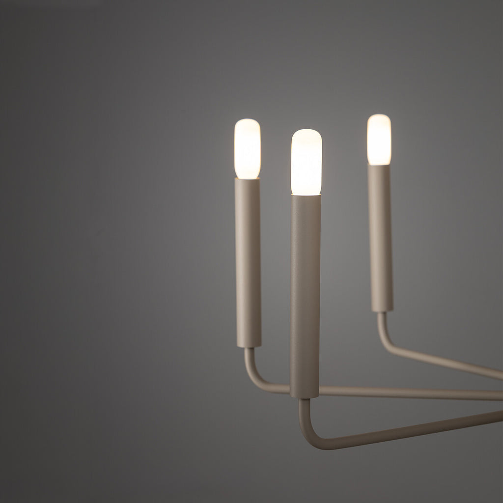 Nowodvorski Żyrandol ORTO 10W only LED 220-230 50/60 - Stal lakierowana - Beżowy 12525