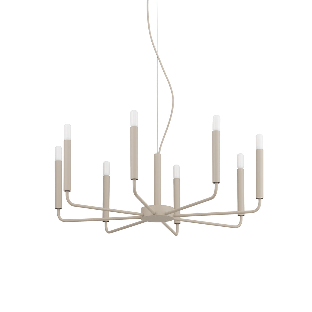 Nowodvorski Żyrandol ORTO 10W only LED 220-230 50/60 - Stal lakierowana - Beżowy 12525