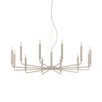Nowodvorski Żyrandol ORTO B 10W only LED 220-230 50/60 - Stal lakierowana - Beżowy 12526